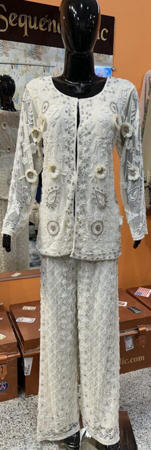 Formal or Semi-Formal Suit & Palazzo