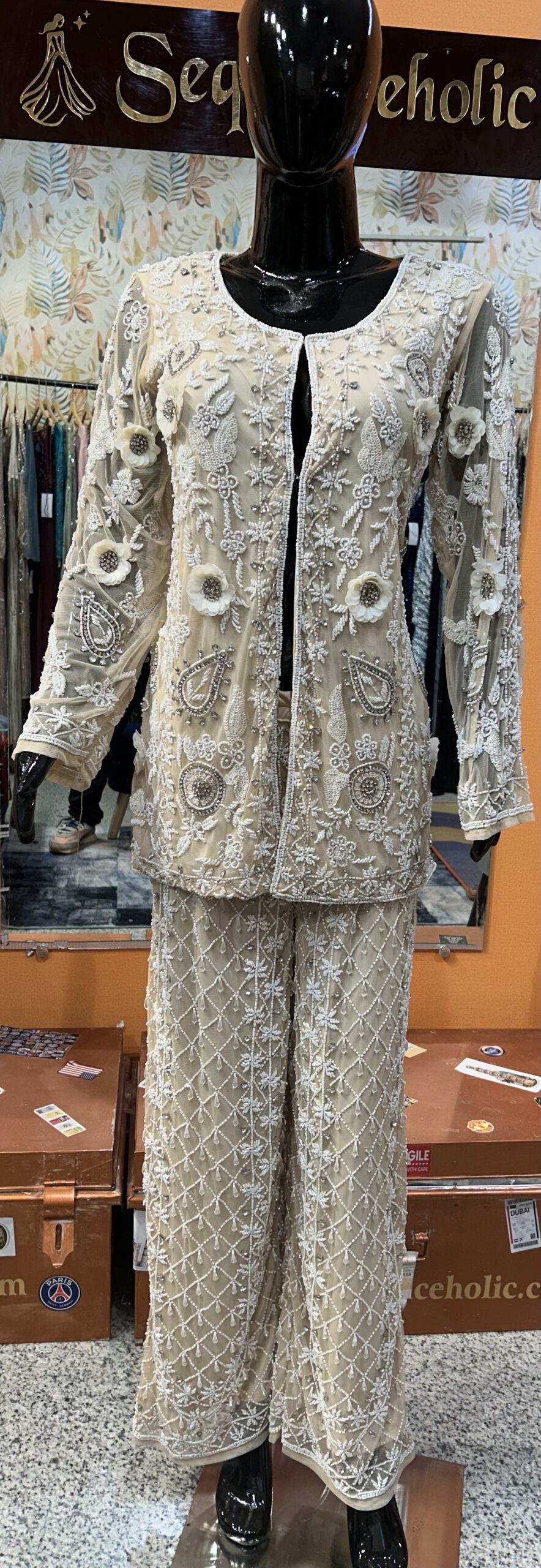 Formal or Semi-Formal Suit & Palazzo - Image 7