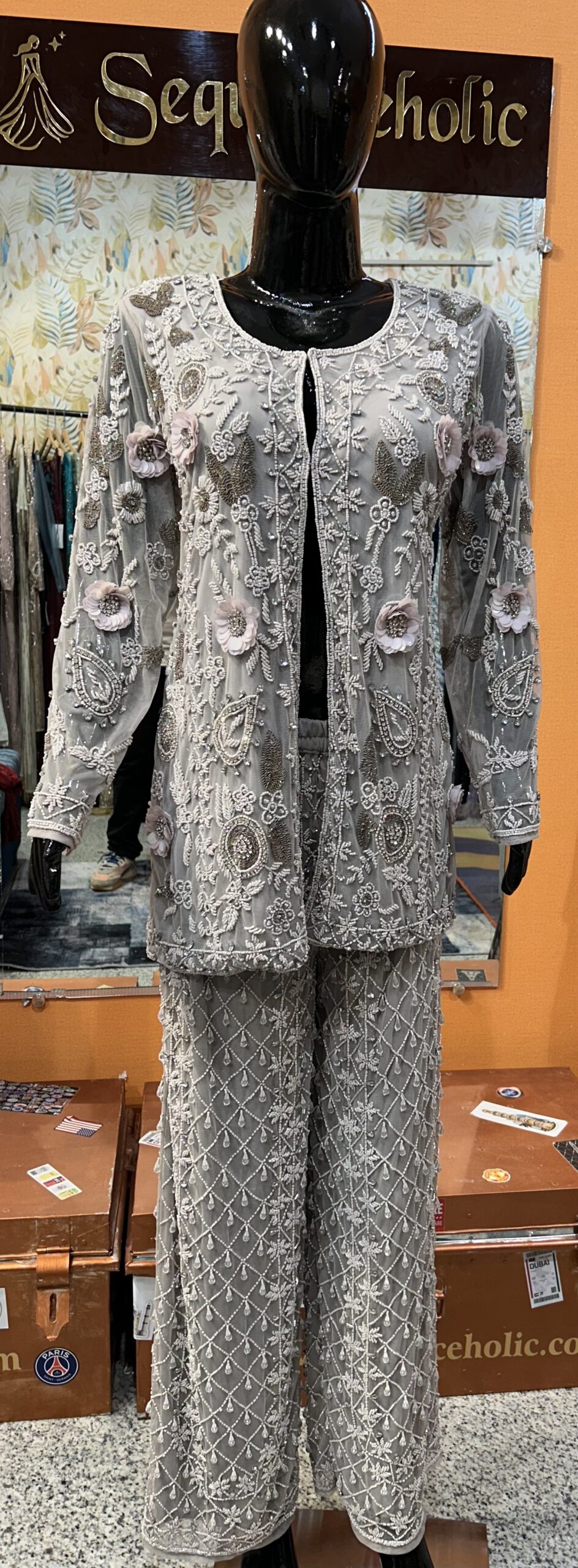 Formal or Semi-Formal Suit & Palazzo - Image 8