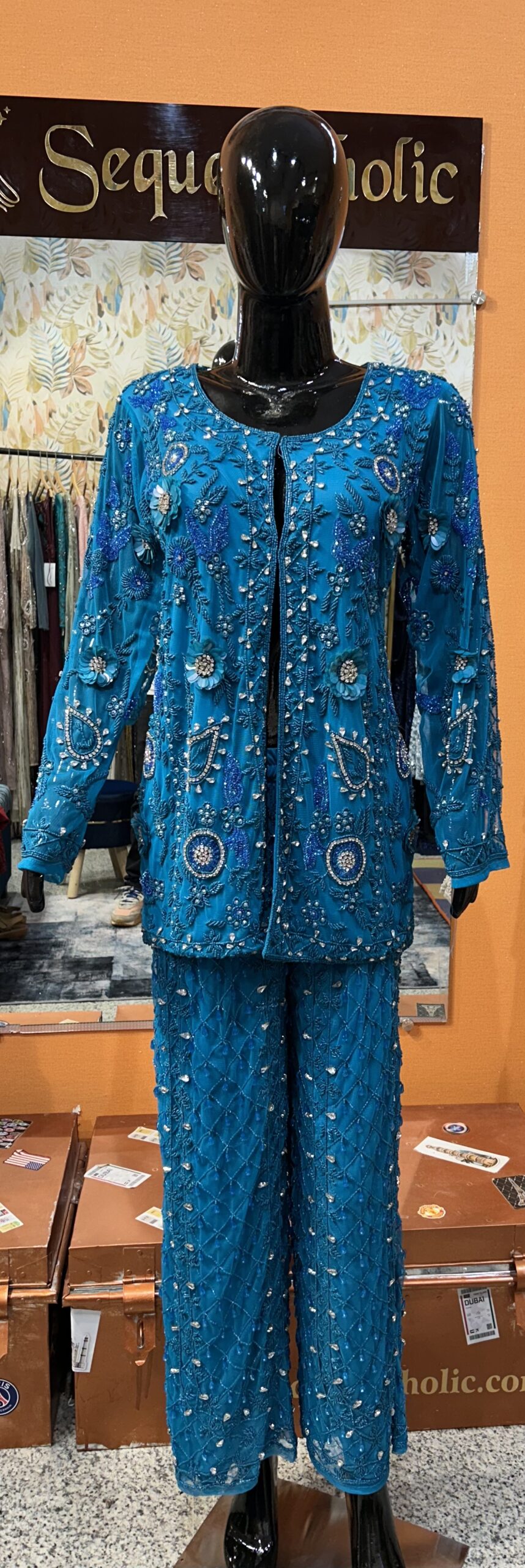 Formal or Semi-Formal Suit & Palazzo - Image 3